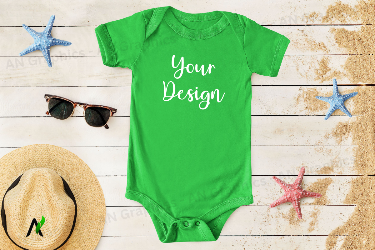 Summer Baby Rabbit Skin 4400 Mockup 001 Graphic by AN Graphics ...
