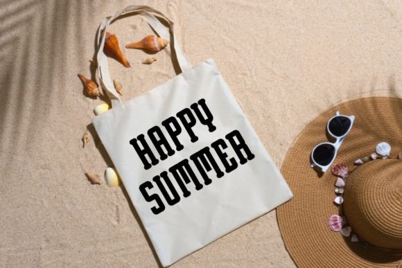 Beach Soccer Font - Preview 3