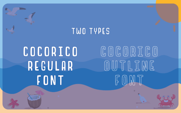 Cocorico Font - Preview 1