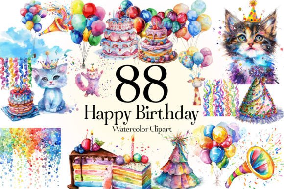 Happy Birthday Clipart - Birthday PNG