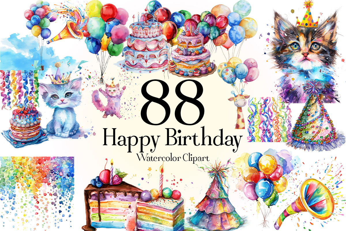 Happy Birthday Clipart - Birthday PNG