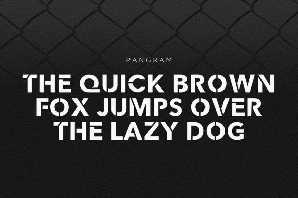 Ironguard Font PNG with transparent background - Preview 2