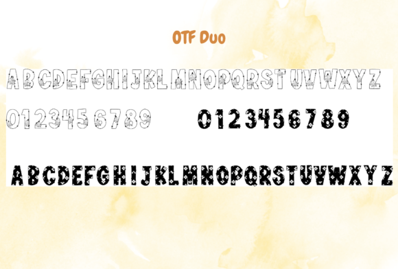 Autumn Fall Cute Font - Preview 5