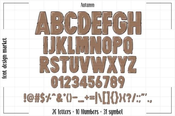 Autumn Font - Preview 1