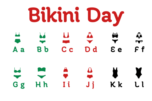 Bikini Day Font - Preview 1