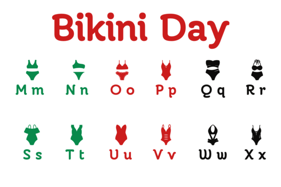 Bikini Day Font - Preview 2