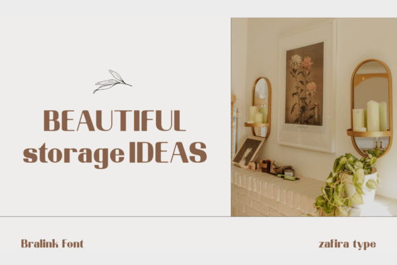 Bralink Font PNG with transparent background - Preview 5