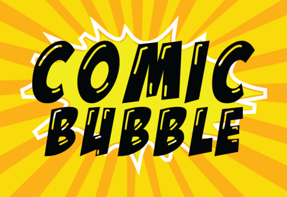 Comic Bubble Font - Preview 1