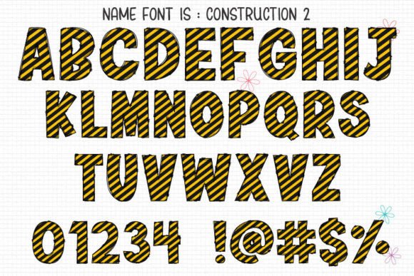 Construction Font - Preview 2