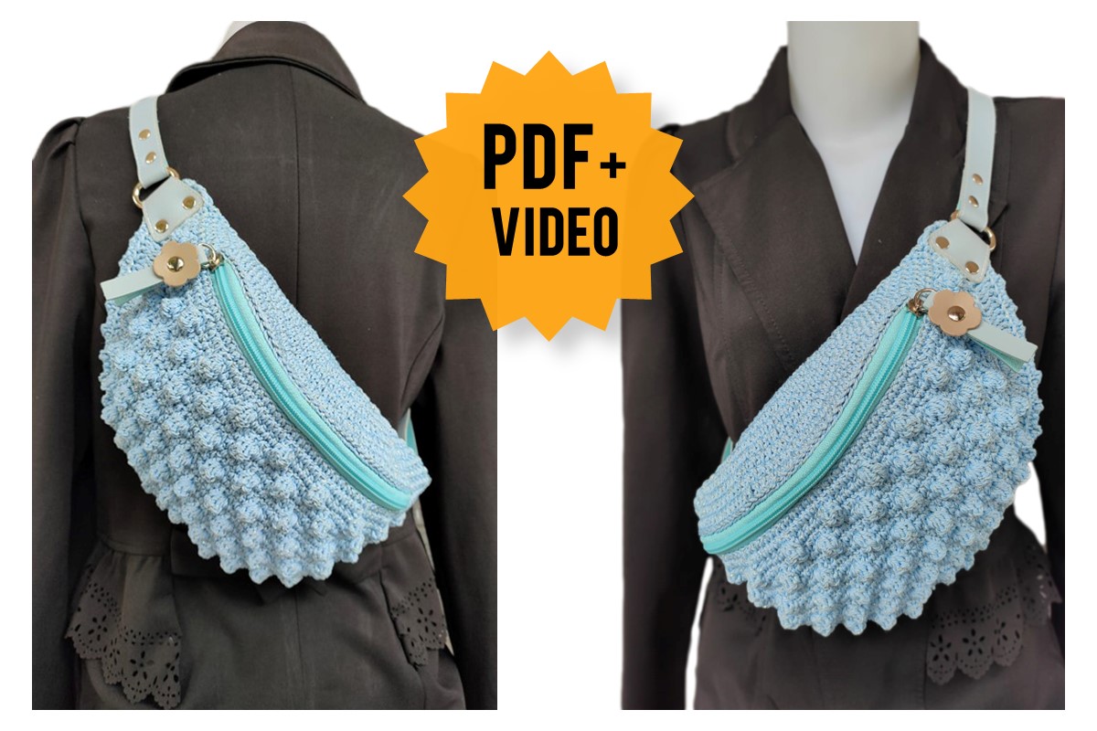 Crochet Marbelz Fanny Pack PDF Pattern