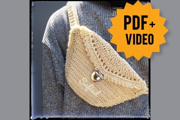 Crochet Vinta Fanny Pack PDF Pattern