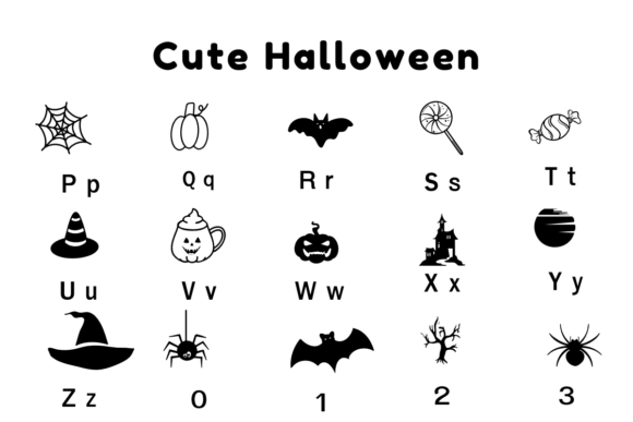 Cute Halloween Font - Preview 2