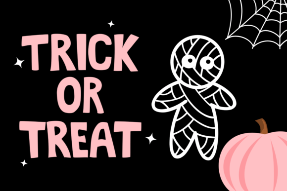 Cute Halloween Font - Preview 4