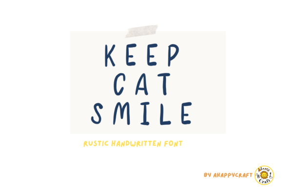 Cute Rustic Font - Preview 2