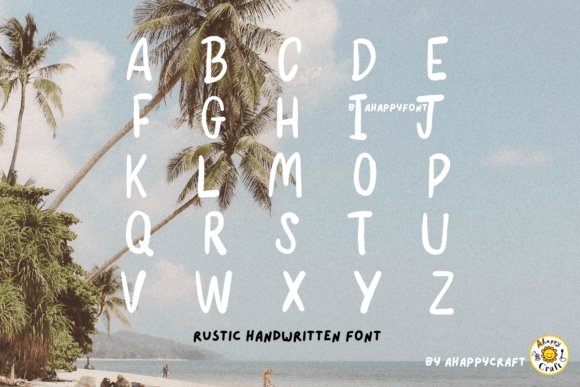 Cute Rustic Font - Preview 3