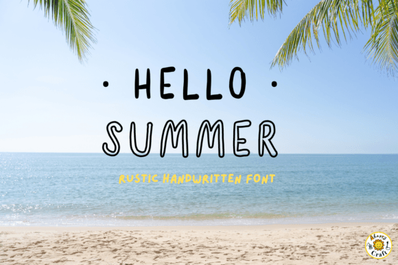 Cute Rustic Font - Preview 4