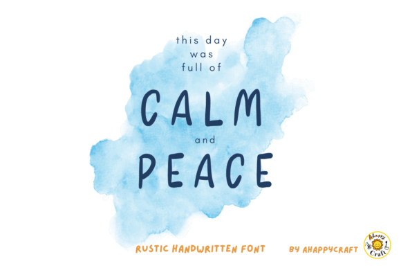 Cute Rustic Font - Preview 5
