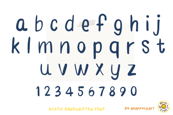 Cute Rustic Font - Preview 6