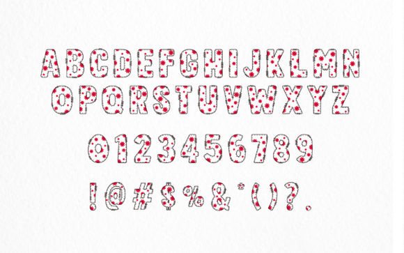 Daisy Army Font PNG with transparent background - Preview 2