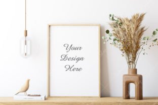 Frame Mockup interior, Poster Mockup