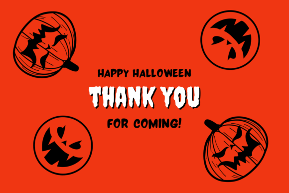 Halloween Doodle Font - Preview 4