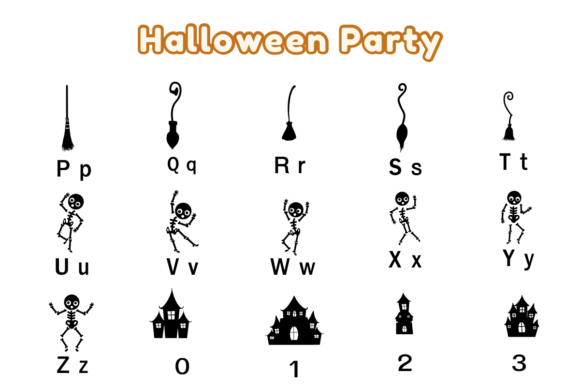 Halloween Party Font - Preview 2