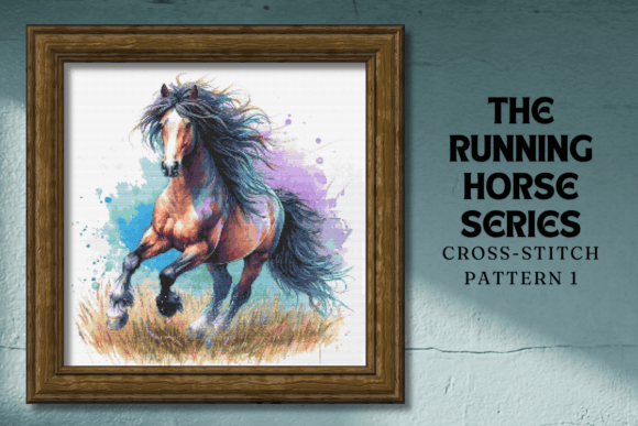 Running Horse Series Pattern 1