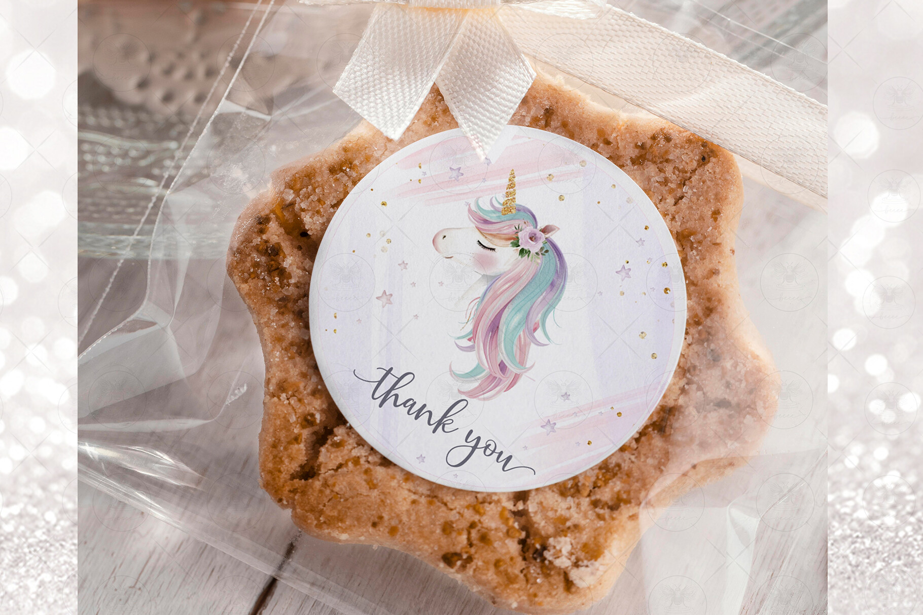 Unicorn Magical Watercolor Clipart - photo 4