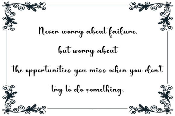 Meilina Font PNG with transparent background - Preview 3