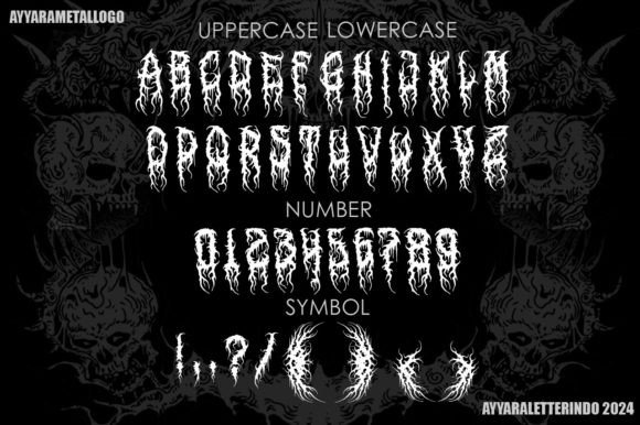 Black Mass Font - Preview 1