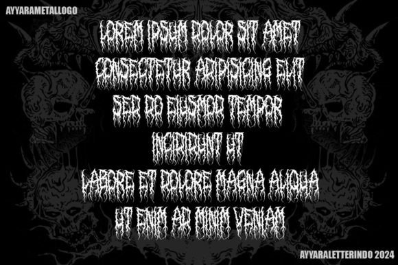 Black Mass Font - Preview 2