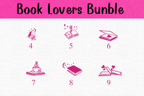 Book Lovers Bundle Font - Preview 3