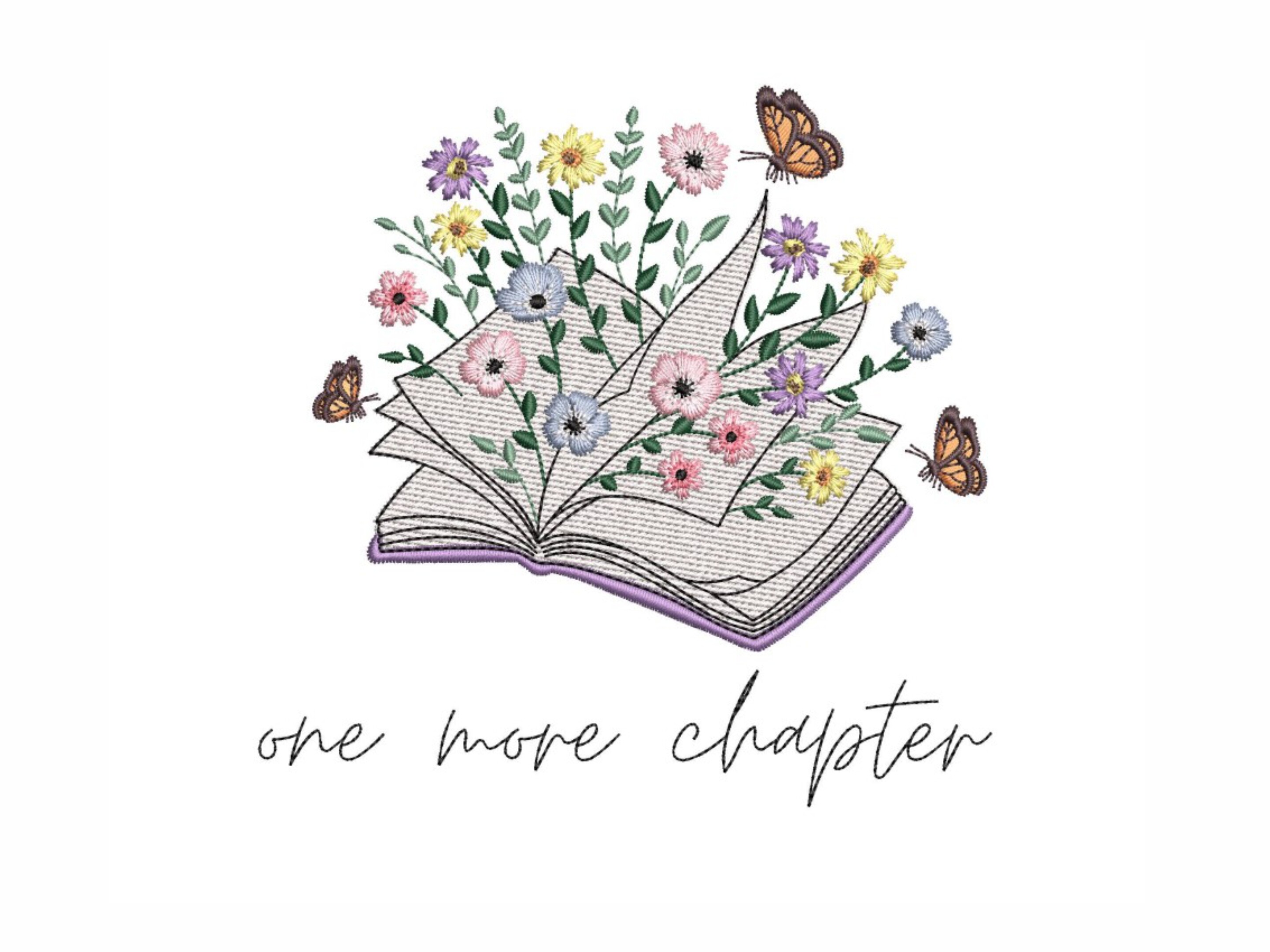 Book with Flowers
