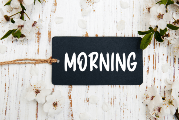 Brush Monday Font - Preview 4