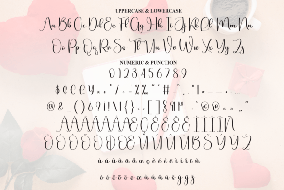 Diary Love Font - Preview 6