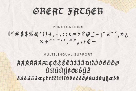 Great Father Font - Preview 5