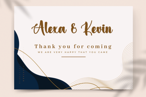 Hey Birthday Font PNG with transparent background - Preview 1