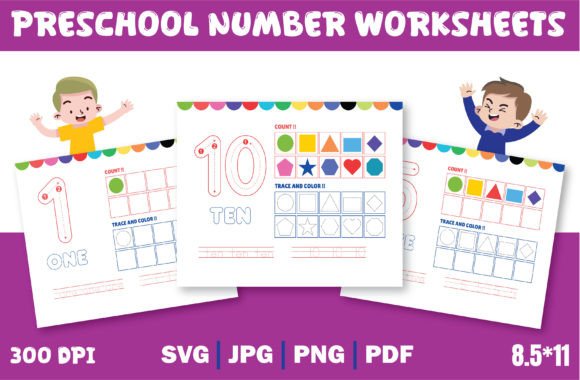Preschool Number Worksheets