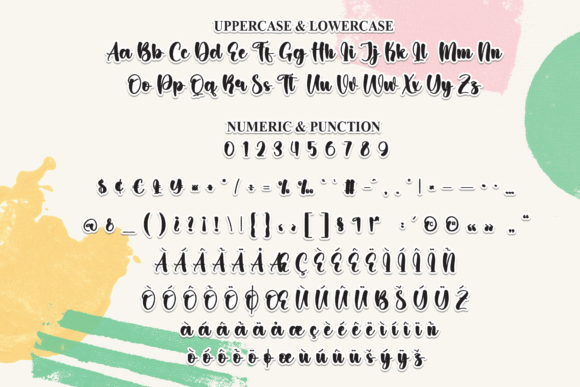 Simple Quirky Font font preview - 6