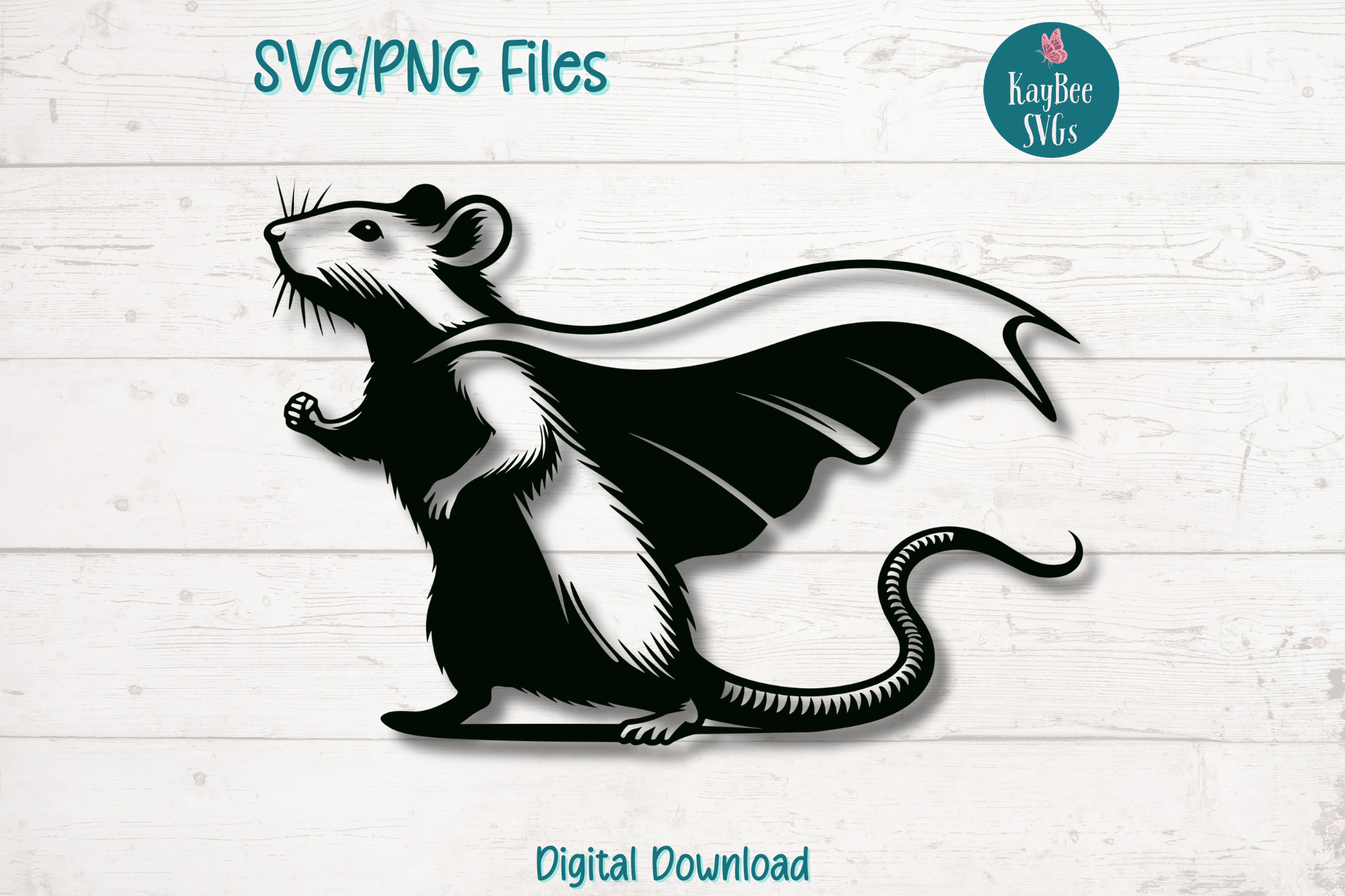 Super Rato Superhero Rat Graphic by KayBeeSVGs · Creative Fabrica