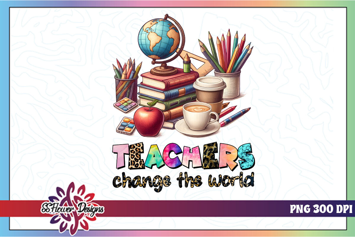 Teachers Change the World School PNG