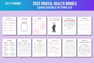 2025 Mental Health Bundle Canva KDP Graphic by Lavlu Creative Zone ...