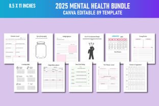 2025 Mental Health Bundle Canva KDP Graphic by Lavlu Creative Zone ...