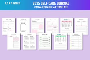 2025 Self Care Journal Canva KDP Graphic by Lavlu Creative Zone ...