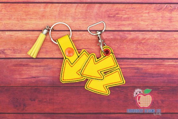 Arrows ITH Keyfob Design