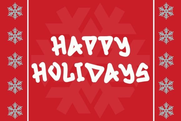 Austin Christmas Font - Preview 3