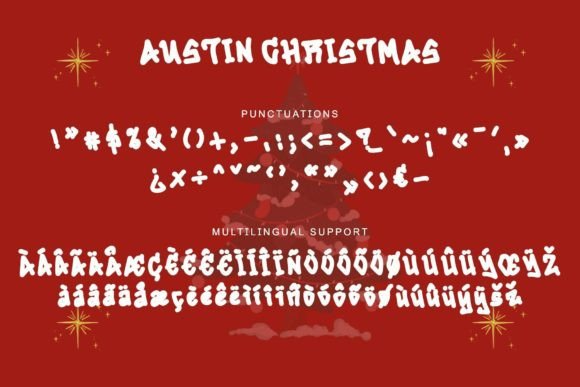 Austin Christmas Font - Preview 5