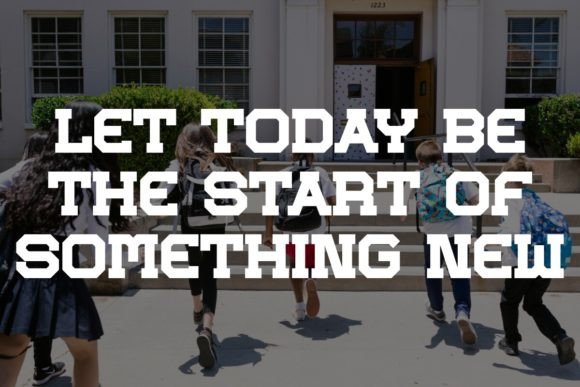 Back to School Font - Preview 5