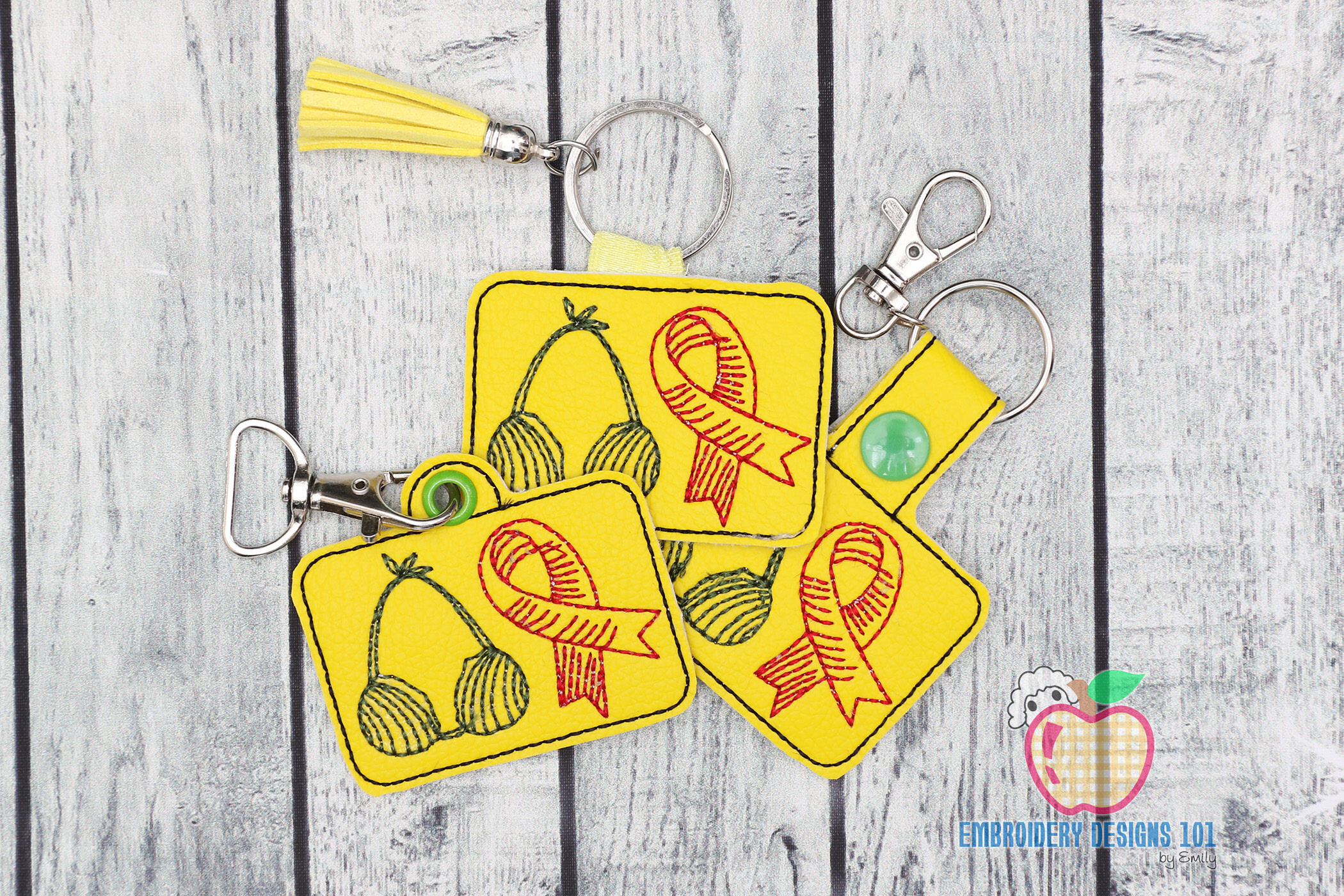Breast Cancer in the Hoop Keyfob