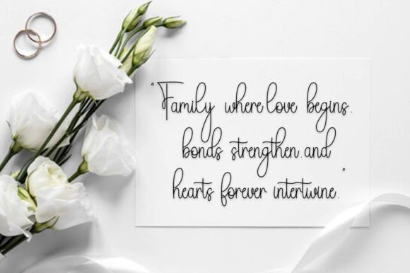 Brother Signature Font - Preview 2